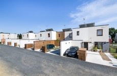 Paul Bouet Architecte, maisons en bande, Mordelles, 35.