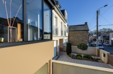 Rocher Typhaine architecte maison individuelle, bow-window, Rennes(35)