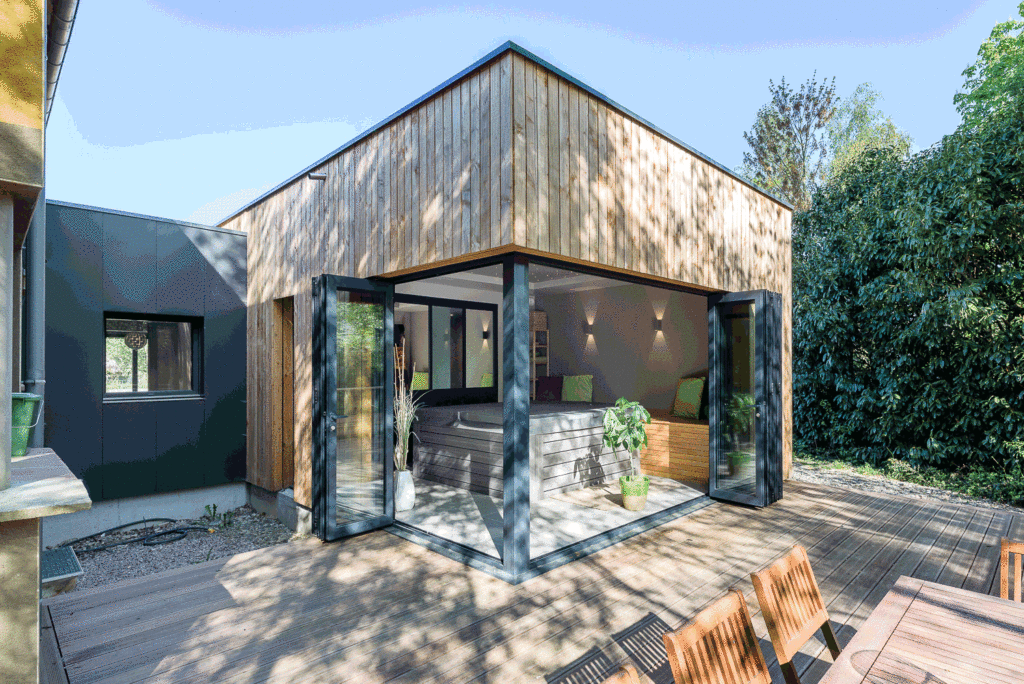 photographe d'architecture ©INTERVALphoto : Briand & Renault Architectes, extension, maison individuelle, Betton(35)